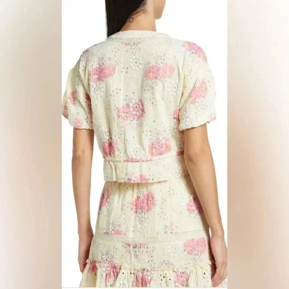 Walter Baker Puff Sleeve Celeste Boho Top NEW WITH TAG - Picture 6 of 7